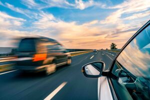 Driving on the motorway