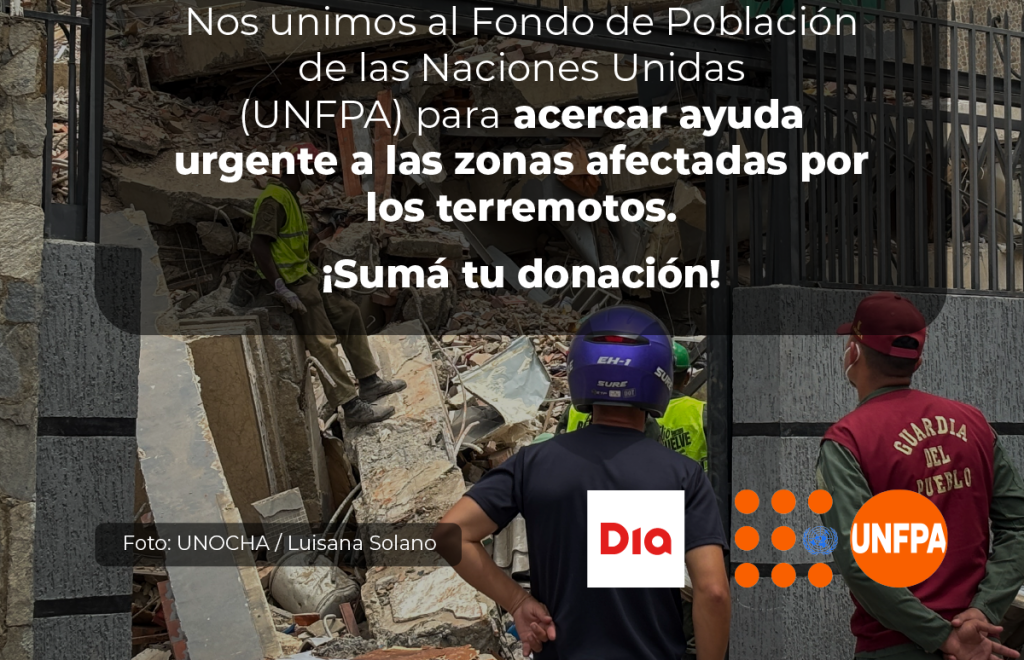Imagen - Dia se une a UNFPA para asistir a las comunidades afectadas en Venezuela