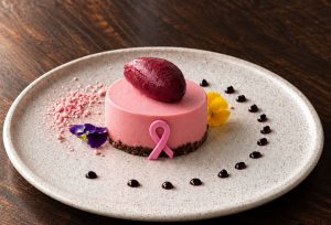 Postre rosa